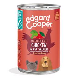 Edgard Cooper Våtfoder Magnificent Chicken & Asc Lax 400g